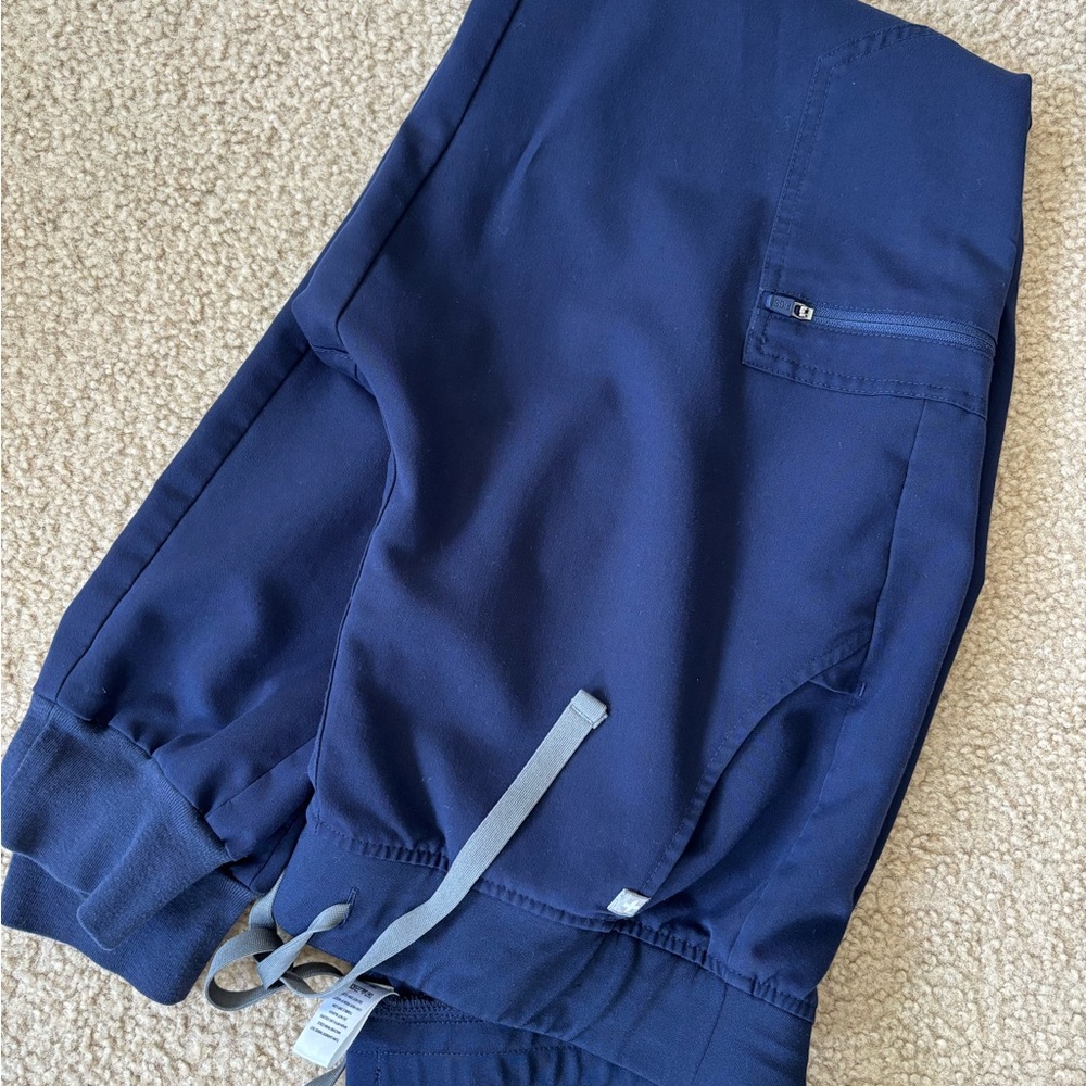 Women's Navy Jogger Scrub Pants